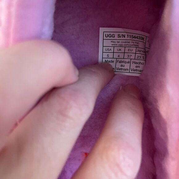 UGG Tazz Pop Sketch Slippers Limited Edition 2024 Women Size 6.5/Big Kid 5Y - Picture 13 of 16